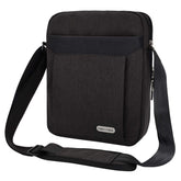 UBAYEE Man Shoulder Bag with Multiple Pockets (Fits 10.5 Inch iPad, Tablet), Dark Grey